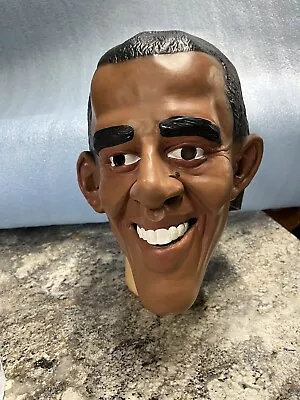 Barack Obama Mask US President Halloween Adult Costume Accessory • $14.99