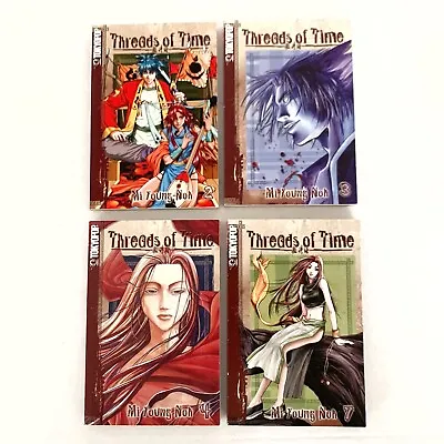 Threads Of Time Volumes 2 3 4 7 Lot Of 4 Manhwa Manga English OOP Tokyopop • $19.99