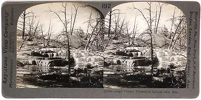 Keystone Stereoview Angel Terrace Yellowstone Natnl. Park Education Set #192 A • $3.99