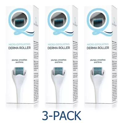 Microneedle Derma Roller 3-PACK Micro Exfoliating By Quench Beauty Skincare NEW • $8.95