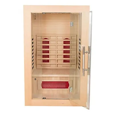 The Miracle 1 Person Far Infrared Wooden Sauna Sauna For Weight Loss And Detox • $1200