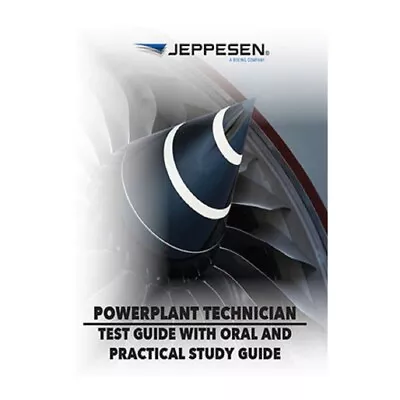 Jeppesen A&P Technician Powerplant Test Guide With Oral & Practical Study Guide • $25.99