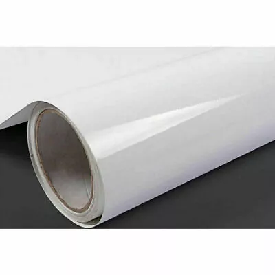 3m Vinyl White Gloss Wallpaper Self Adhesive Wall Stickers Kitchen Worktop Cover • $16.19