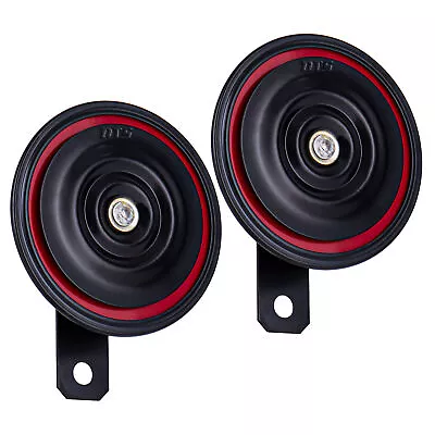 Set Of 2 New Horn 12V Universal Tone Loud Electric Kit For Car & Motorcycle 92mm • $10.47