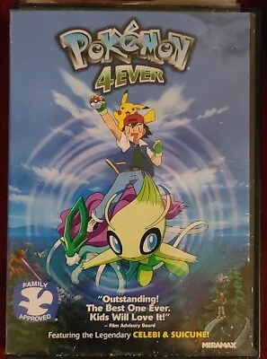 Pokemon 4Ever DVD (2014) USED Acceptable Condition Widescreen Format • $1.99