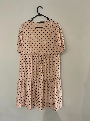 Boohoo Maternity Dress Spotty Size 16 • $10