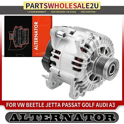 Alternator For Volkswagen Beetle Passat Golf V Audi A1 A3 Seat Skoda 140A 12V CW • $146.99