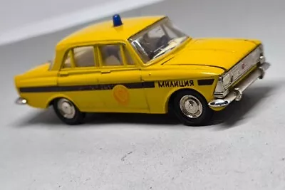 Moskvitch 412 GAI USSR A8 Novoexport USSR.Model Car Ussr 1/43 • $99