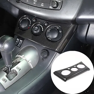 Carbon Fiber ABS Air Conditioning Button Trim Frame For MITSUBISHI ECLIPSE 06-11 • $22.99