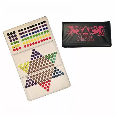 WE Games Magnetic Checkbook Chinese Checkers Game - Great For Travel • $9.99