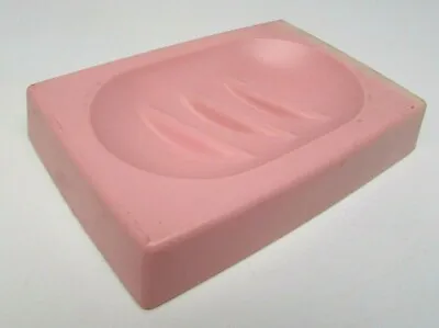 Rare Vintage Rubbermaid Rose Pink Plastic Soap Dish NOS New No. 2205 • $19.99