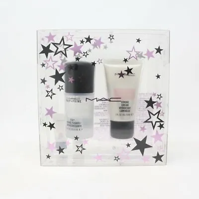 MAC Stars Of Skincare Kit1Prep+Prime Fix /1Strobe Cream Emulsion Energetica NIB  • $22.99