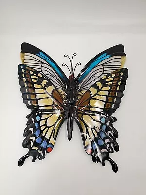 Collections Etc Metal Butterfly Wall Art Decoration Garden Theme Decor • $34.99