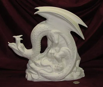 Ceramic Bisque Dragon Trainee Ready To Paint U Paint Fantasy Mystical • $29.99