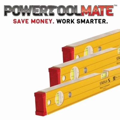 £169.99 • Buy Stabila 96-2 3 Spirit Levels (60cm, 120cm & 180cm) Stb962set