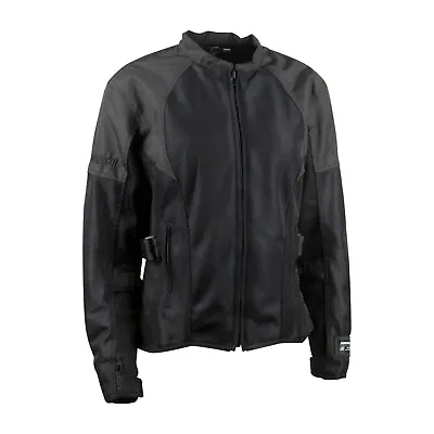 Speed And Strength Black Radar Love Mesh Motorcycle Jacket Women's SM - LG • $38.99