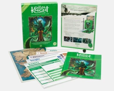 $109 • Buy A24 The Green Knight  Fantasy Roleplaying Game A Quest For Honor Starter D&D NEW