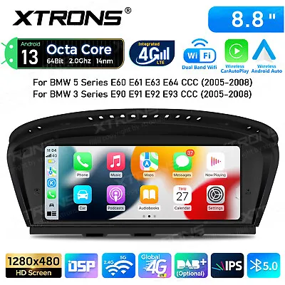 8.8  Android 13 2+32GB Car GPS Stereo Car Auto Play For BMW 3/5 Er E90 E60 CCC • $494.99