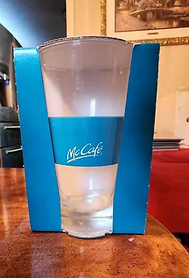 McDonalds McCafe Clear Glass Coffee 2013 New • $16.99