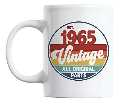 Vintage Est. 1965 All Original Parts Coffee & Tea Mug • $14.99