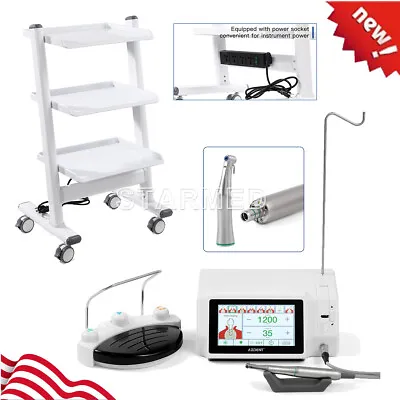 Dental Surgical Brushless Implant LED Motor System 20:1 Handpiece/Dental Trolley • $140.79