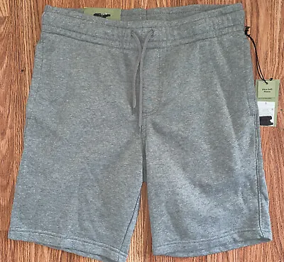 NWT Mens GOODFELLOW Gray Knit Fleece Shorts Size Small • $12.99