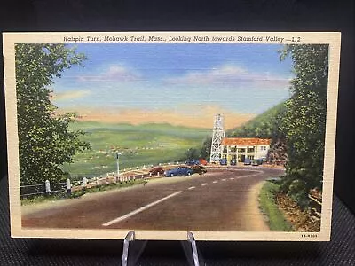 POSTCARD: Hairpin Turn Mohawk Trail Massachusetts G13 • $3.60