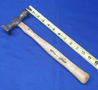 Vintage Williams Auto Body Hammer No. 160-G Square Round Head W/ Wood Handle USA • $25