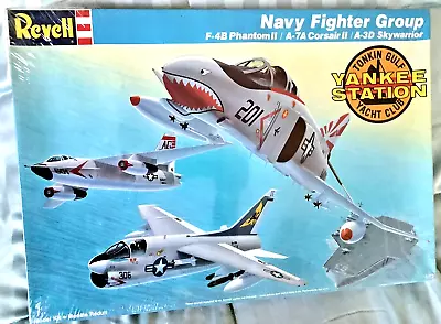 Revell Naval Gift Set: 3- Plane  Fighter Group- 1988- 1/72nd- SEALED- Read On! • $49.99