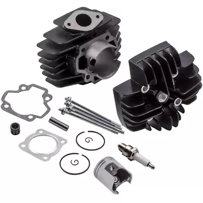 CYLINDER PISTON KIT 81-09 With Cylinder Head FOR YAMAHA PW50 60CC BIG BORE KIT • $44.28