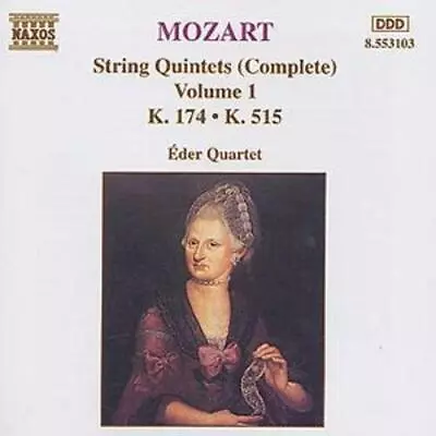 Wolfgang Amadeus Mozart : String Quintets (complete) CD (1995) • $5.31