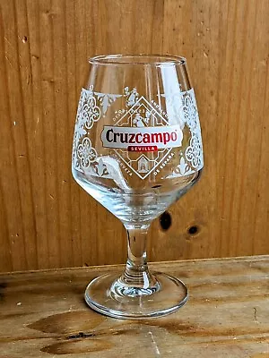 Cruzcampo Pint Chalice Glass Brand New M23 • £8.99