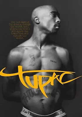 A4 6x4 Tupac 2pac Poster Print Celebrity Gangster Rapper HipHop Wall Art Picture • £3.99