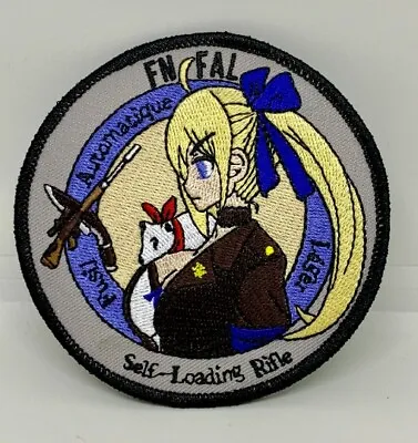 FN-FAL Battle Rifle T-Doll (Tactical Doll) Girls' Frontline Morale Anime Patch • $11.99