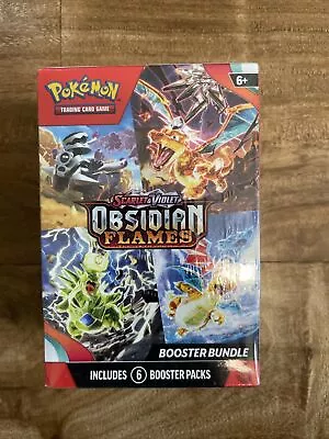 Pokemon TCG Obsidian Flames Booster Bundle SEALED 6 Packs • $15.50