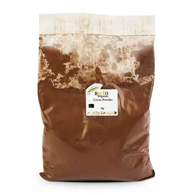 Organic Cocoa Powder 1kg | BWFO | Free UK Mainland P&P • £14.68