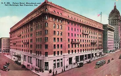 Palace Hotel Monadnock & Call Buildings San Francisco CA Vintage PC • $5.99