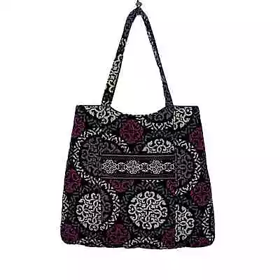 Vera Bradley Canterberry Magenta Tote Bag With Front Pocket • $35