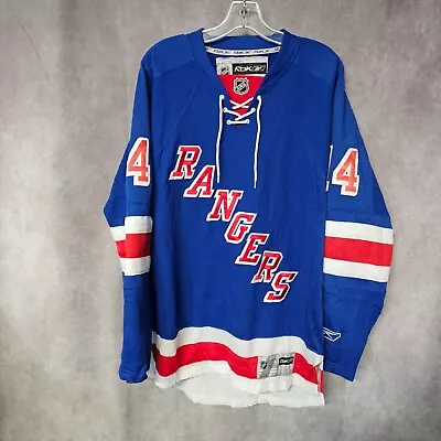 Vintage Reebok CCM NHL New York Rangers Brendan Shanahan 14 Jersey Mens M Sewn • $39.99