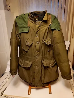 Vintage AMBRIDGE THOMPSON Extreme Cold Military Parka Jacket 1987 3XL Tall Wool • $109.23