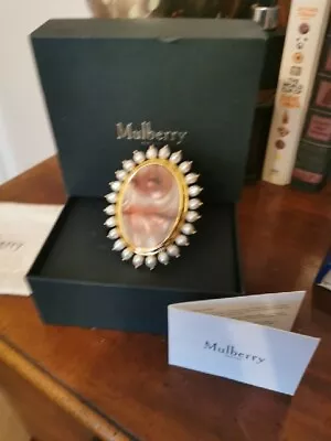 Mulberry LONDON Portrait Bracelet Size M RRP £450 • £200