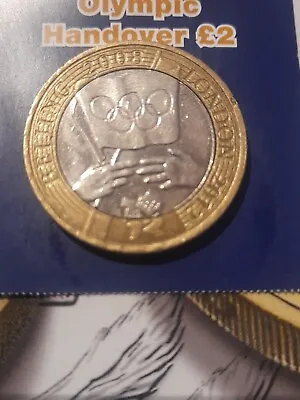 Olympic Games London To Rio Handover Two Pound Coin 2012 - £2 Coin  Circulated  • £6