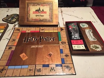 $130 • Buy Custom Harry Potter Wizarding World Monopoly Game