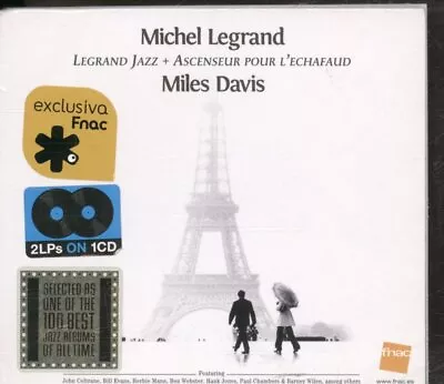 Michel Legrand Legrand Jazz + Ascenseur Pour L'echafaud CD Europe Fnac 2009 • £6.29