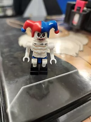 Lego Sceletons NINAGO Minifigures KRAZI Jester Hat Lego Ninja Red White And Blue • $27.99