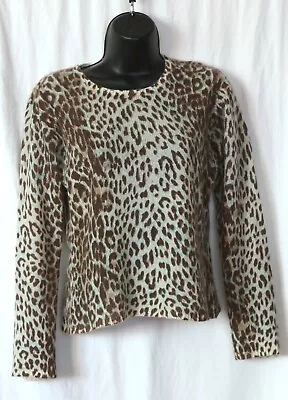 MAINBOCHER Lghtwght Waist Length Cashmere Swtr 34 In Chest 21 In Long Sz S EXC • $29.99