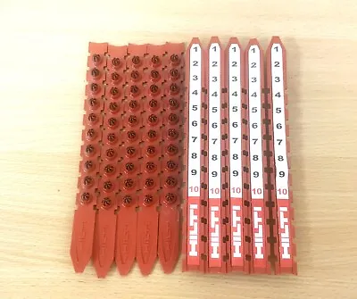 100 X Hilti Red Shot Cartridges For Nail Guns • £25