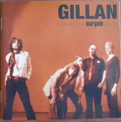 Gillan - Live At The Marquee 1978 (2008)  CD  NEW/SEALED  SPEEDYPOST • £7.96