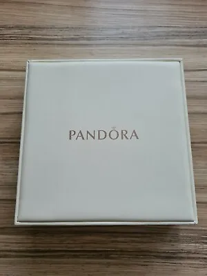 Pandora Square Cream Padded Jewellery Box  • £20