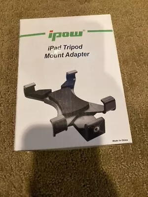 $8 • Buy IPOD-IPAD Tripod Mount Adapter Universal Tablet Clamp Holder Fits Ipad, IPad Air